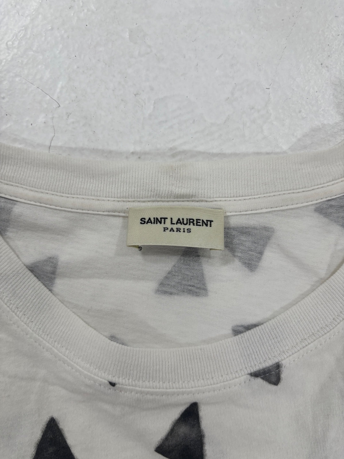 Saint Laurent Paris Geometry Tee {{ color }} {{ brand }} {{ archive }} {{ season }} {{ year }} {{ hedi slimane }}
