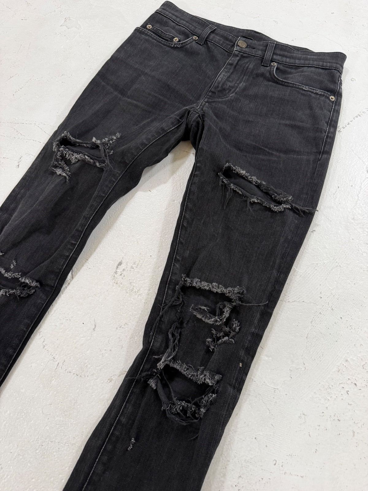 Saint Laurent Paris D02 Crash Denim – Archive On Waters