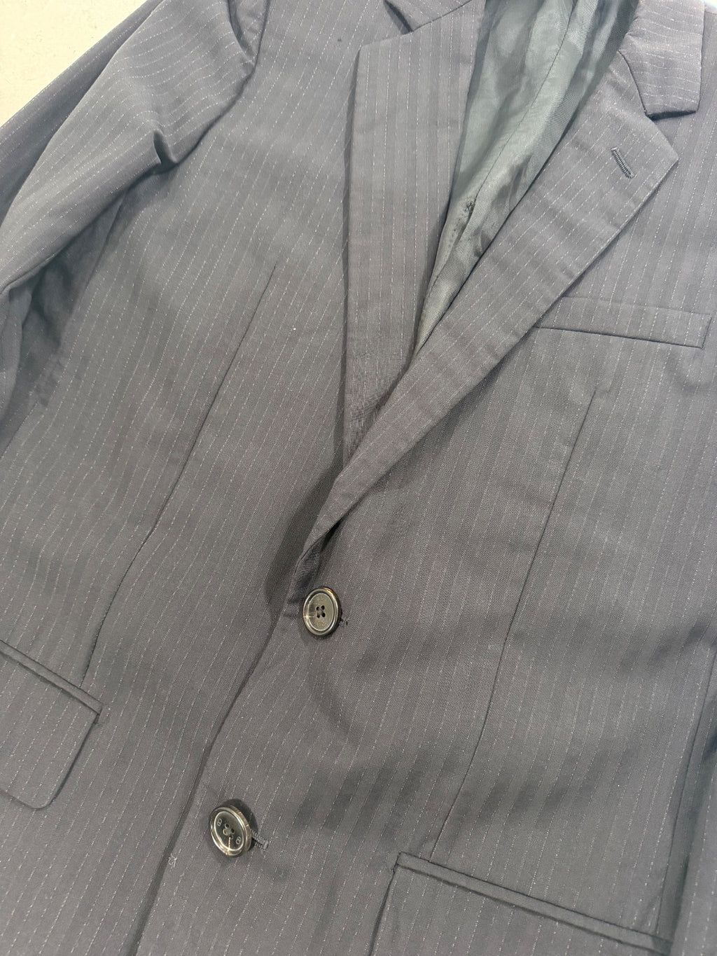 Dior Homme AW07 Pin-Striped Blazer {{ color }} {{ brand }} {{ archive }} {{ season }} {{ year }} {{ hedi slimane }}