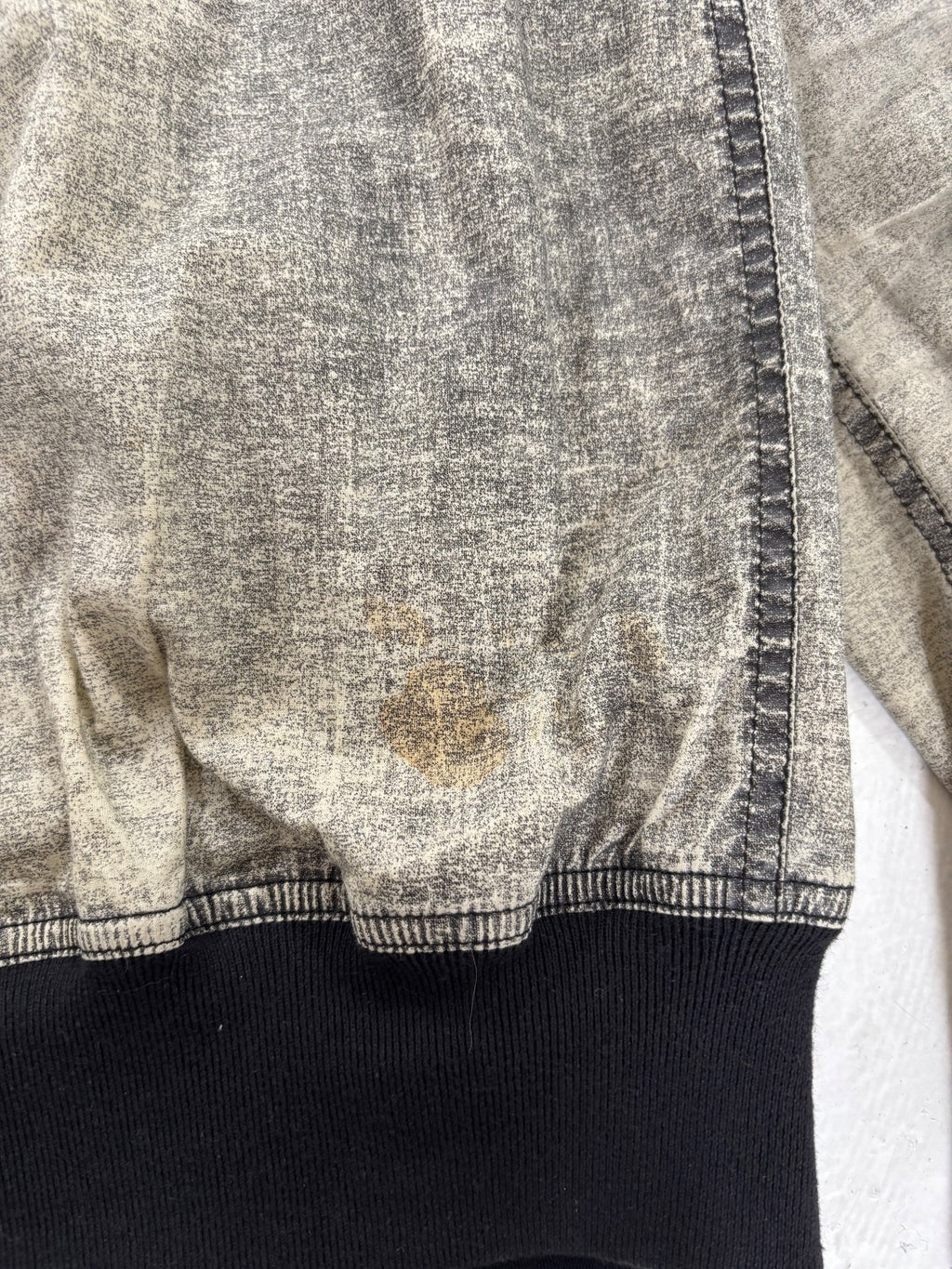 Rick Owens Black Washed Flight Jacket {{ color }} {{ brand }} {{ archive }} {{ season }} {{ year }} {{ hedi slimane }}