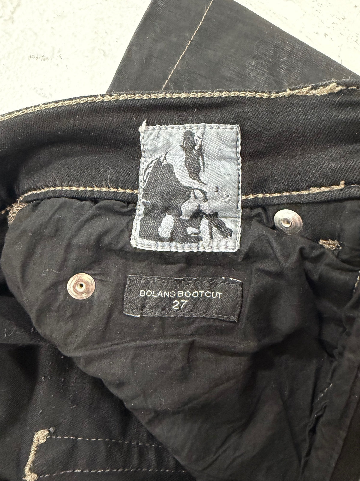 Rick Owens Bolan Cut Denim