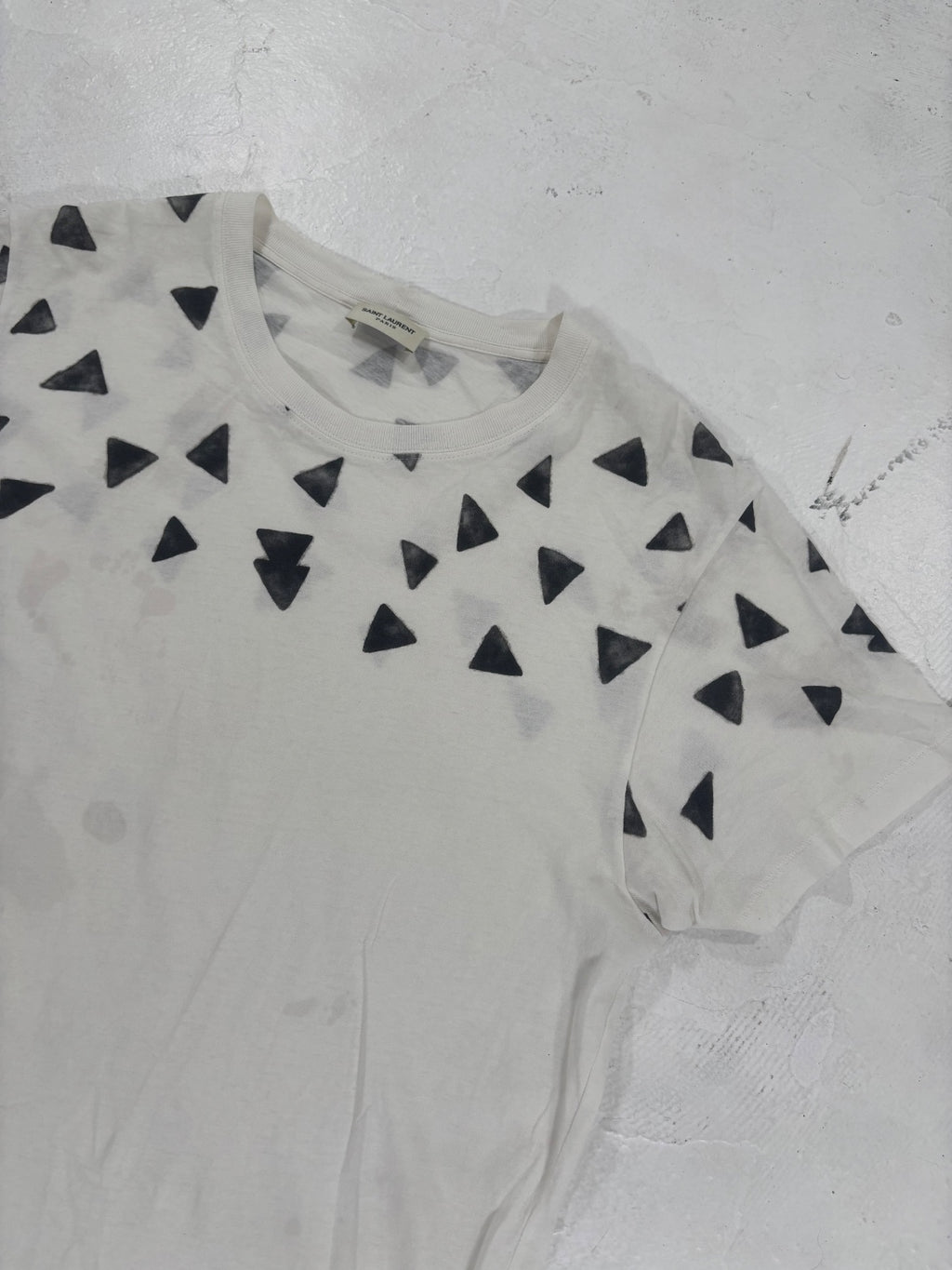 Saint Laurent Paris Geometry Tee {{ color }} {{ brand }} {{ archive }} {{ season }} {{ year }} {{ hedi slimane }}