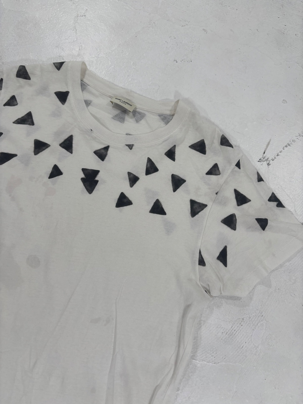 Saint Laurent Paris Geometry Tee {{ color }} {{ brand }} {{ archive }} {{ season }} {{ year }} {{ hedi slimane }}
