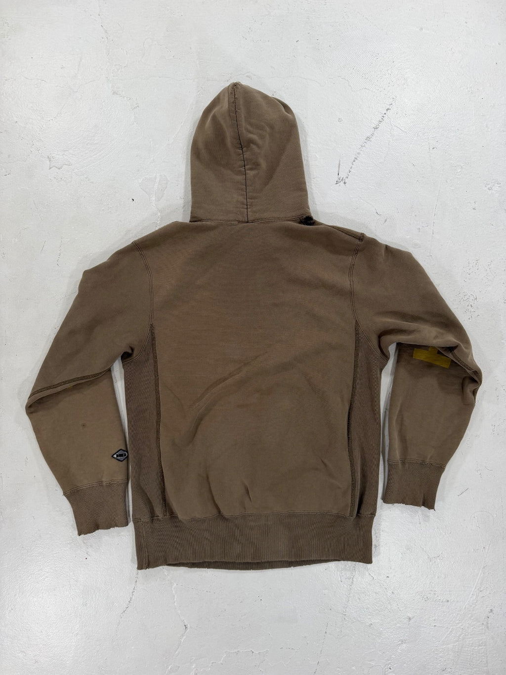 Hysteric Glamour Distressed Text Logo Hoodie
