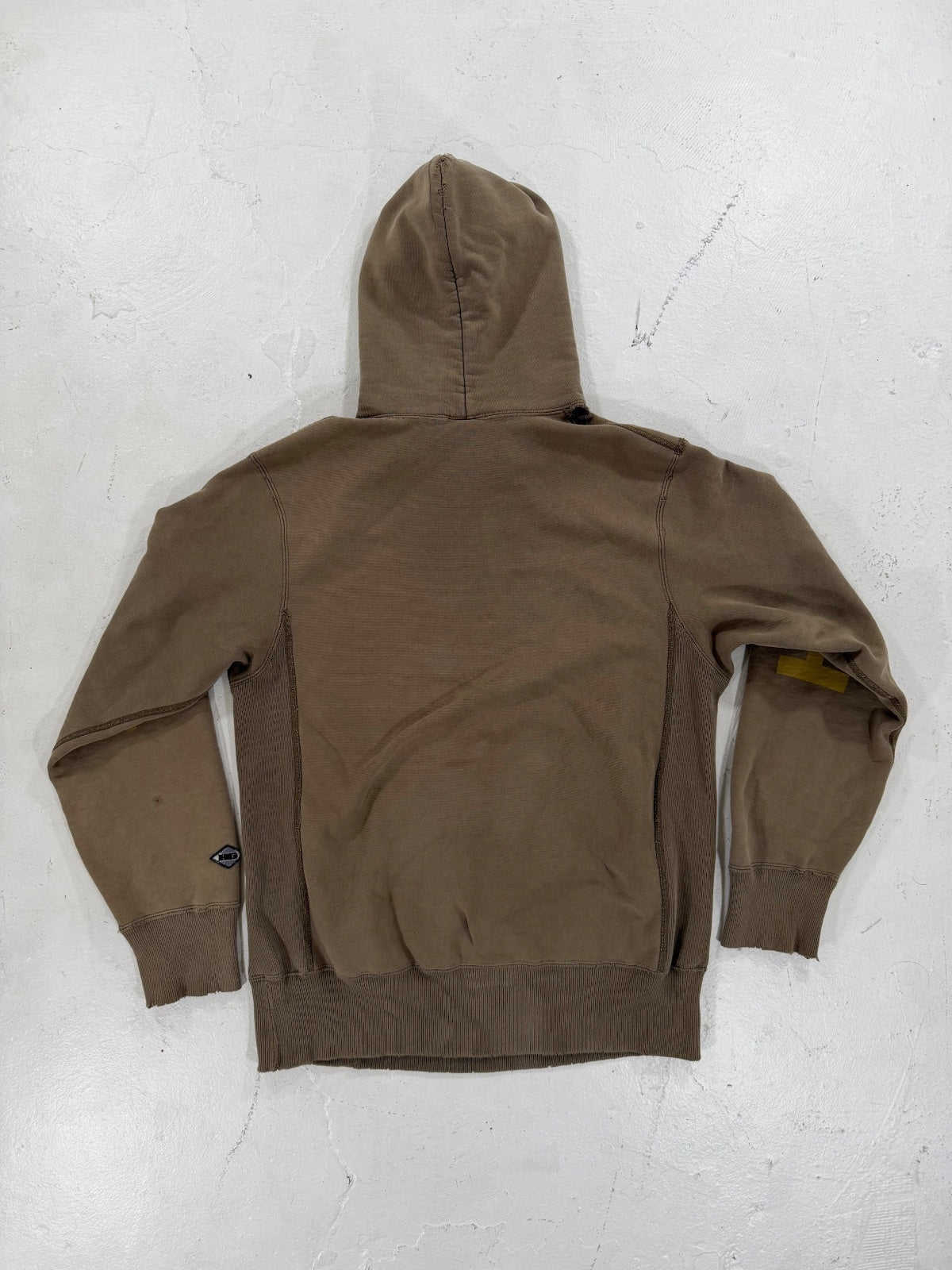 Hysteric Glamour Distressed Text Logo Hoodie