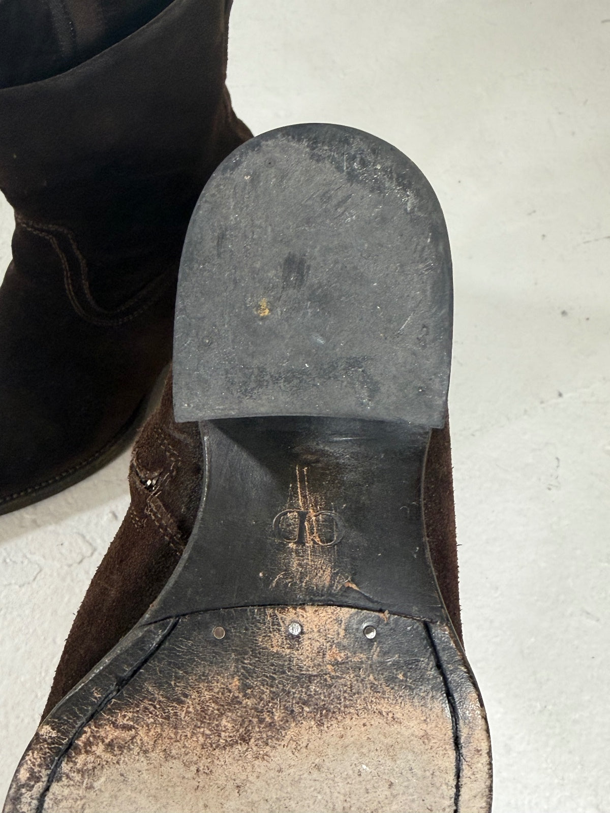 Dior Homme AW05 Suede Side-Zip Hedi Boots {{ color }} {{ brand }} {{ archive }} {{ season }} {{ year }} {{ hedi slimane }}