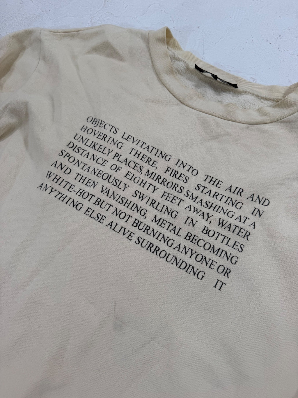 Raf Simons AW05 "Objects" Crewneck {{ color }} {{ brand }} {{ archive }} {{ season }} {{ year }} {{ hedi slimane }}