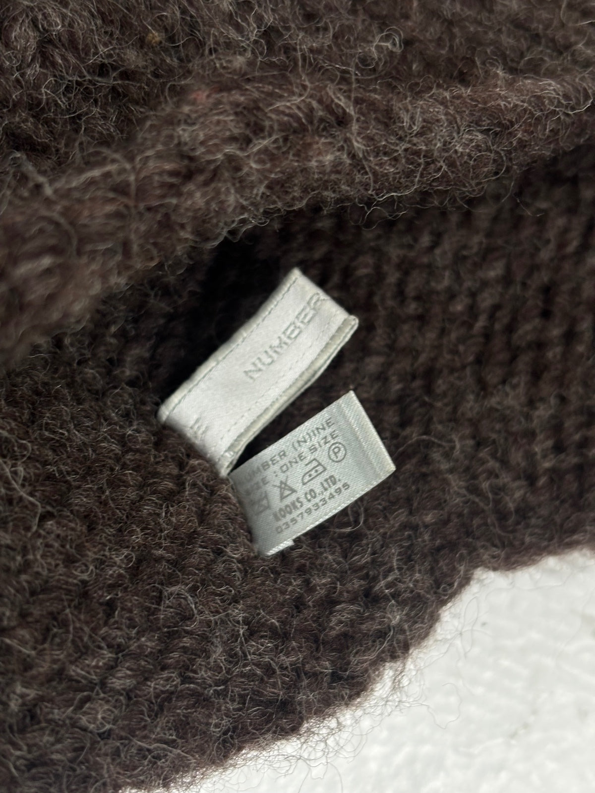 Number (N)ine Aw02 Beanie
