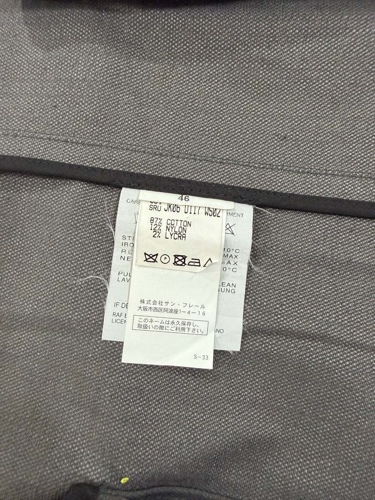 Raf By Raf Waxed Blazer