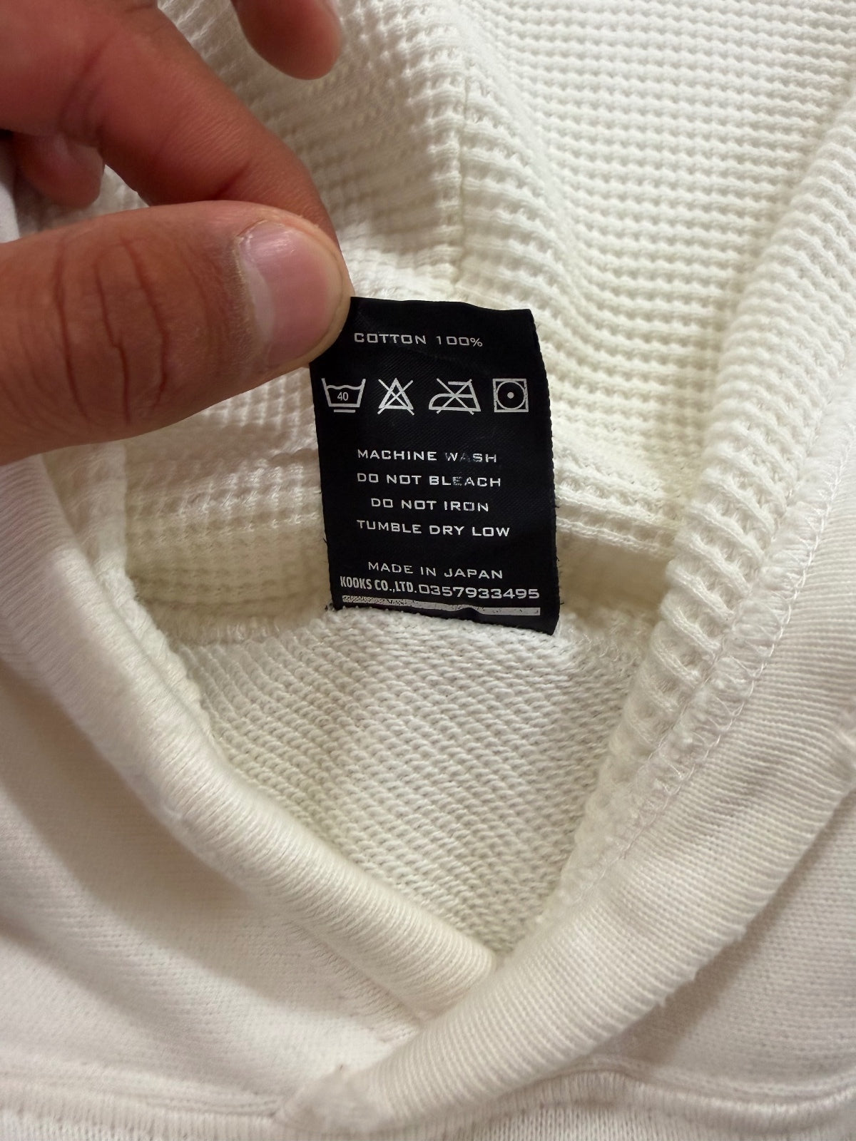 Number (N)ine White Double Skull Hoodie {{ color }} {{ brand }} {{ archive }} {{ season }} {{ year }} {{ hedi slimane }}
