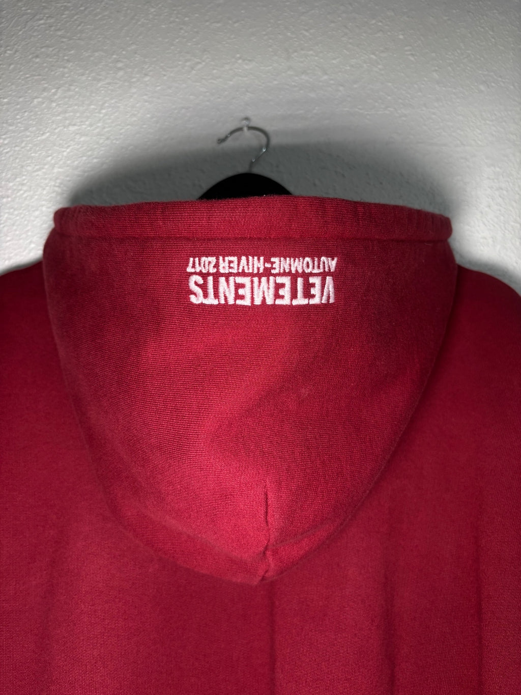 Vetements May The Bridges I Burn Light The Way Hoodie