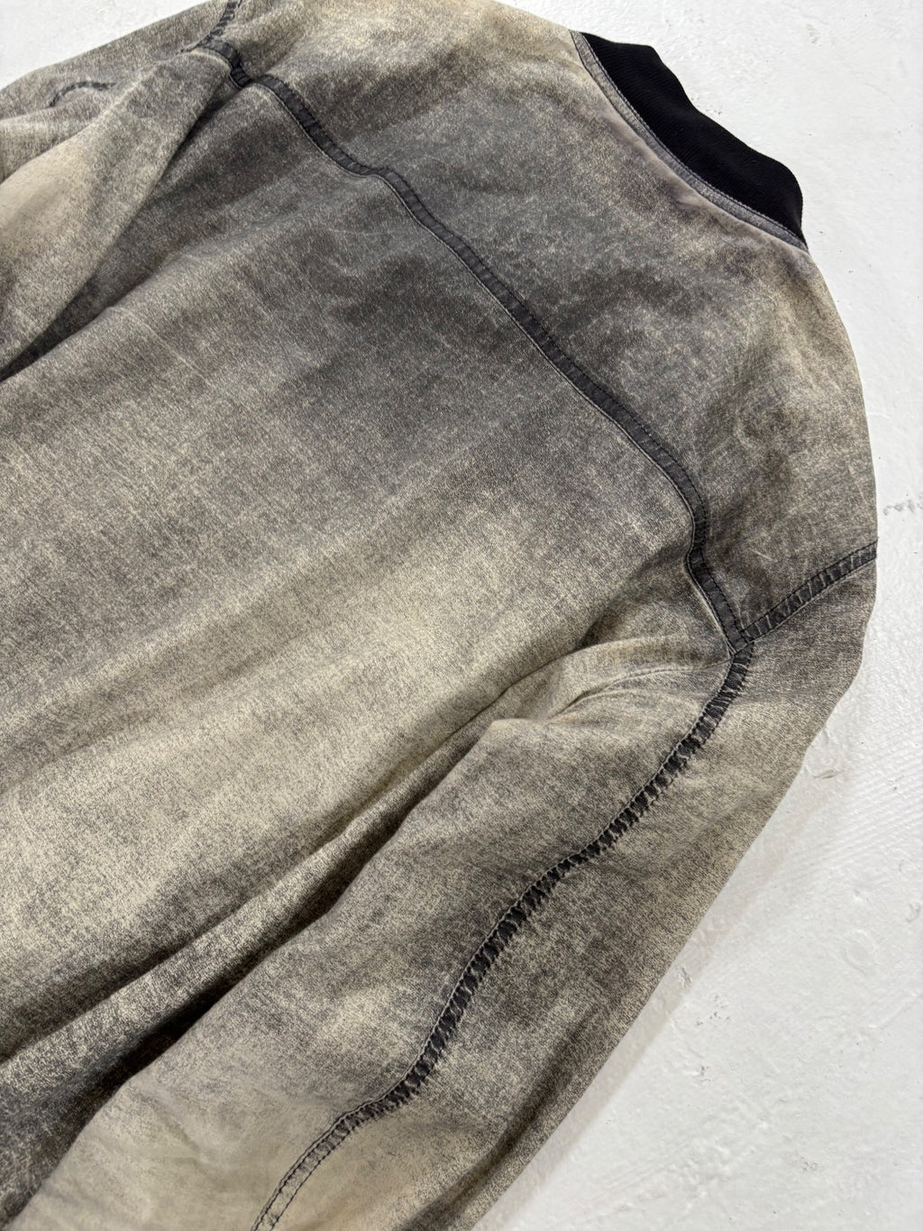 Rick Owens Black Washed Flight Jacket {{ color }} {{ brand }} {{ archive }} {{ season }} {{ year }} {{ hedi slimane }}