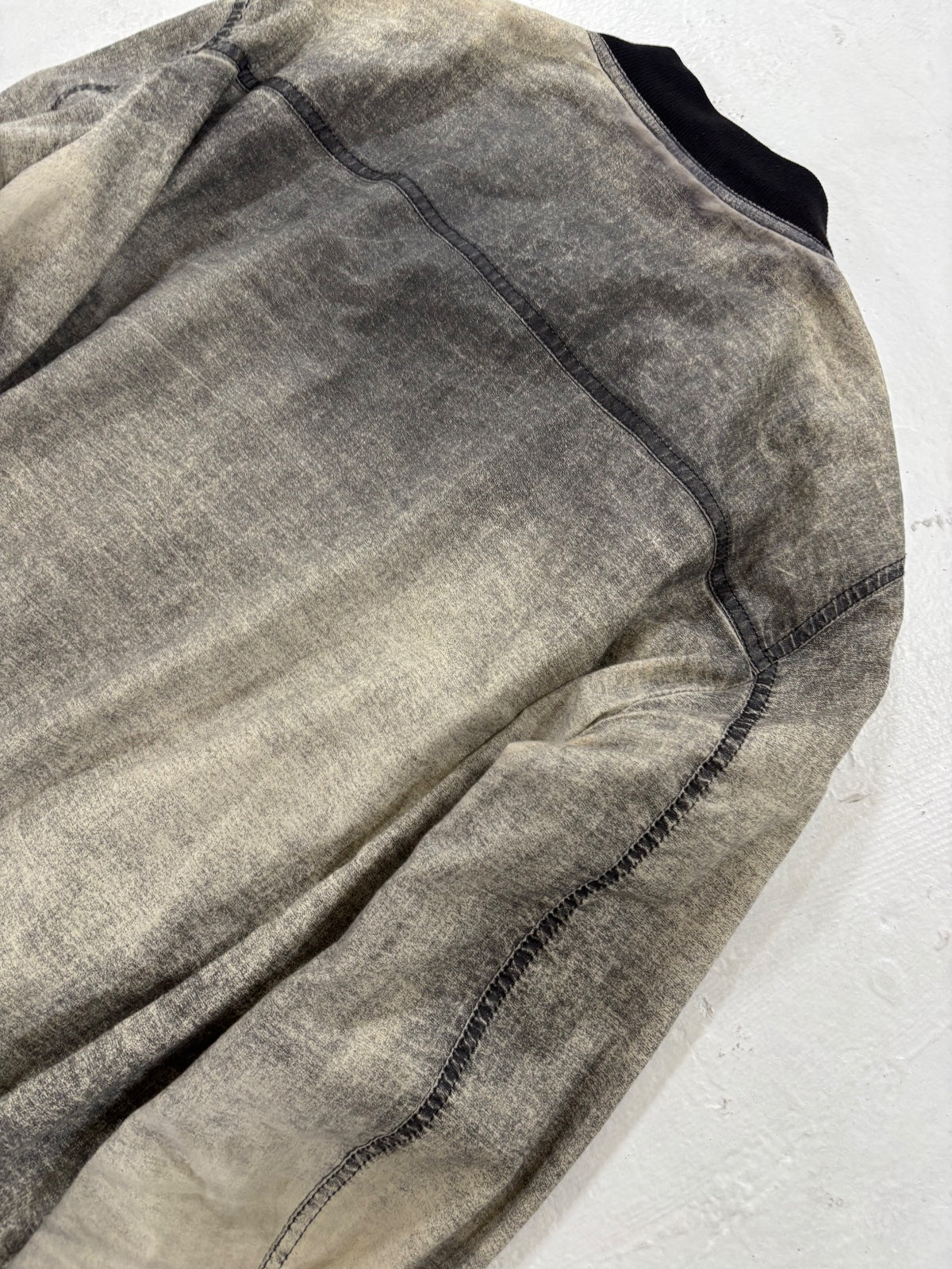 Rick Owens Black Washed Flight Jacket {{ color }} {{ brand }} {{ archive }} {{ season }} {{ year }} {{ hedi slimane }}