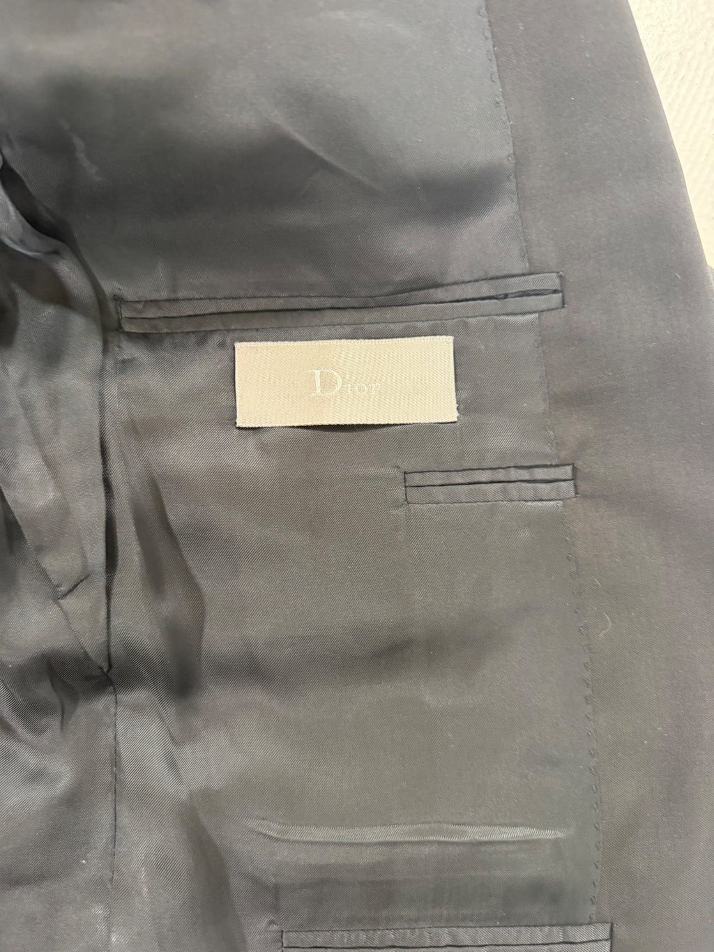 Dior Homme AW07 Cropped Blazer {{ color }} {{ brand }} {{ archive }} {{ season }} {{ year }} {{ hedi slimane }}