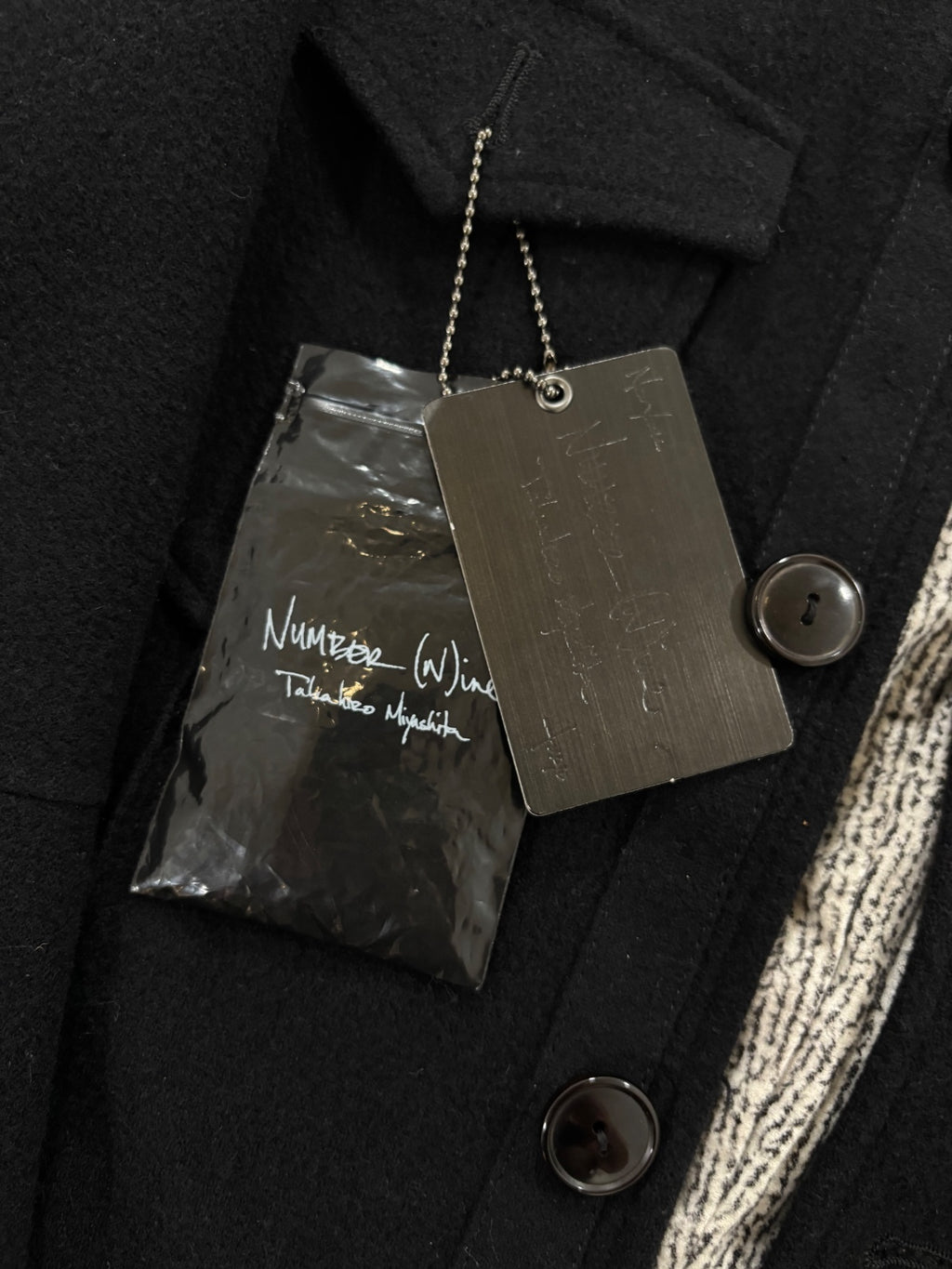 Number (N)ine AW07 "Love, God, Murder." Trench Coat {{ color }} {{ brand }} {{ archive }} {{ season }} {{ year }} {{ hedi slimane }}