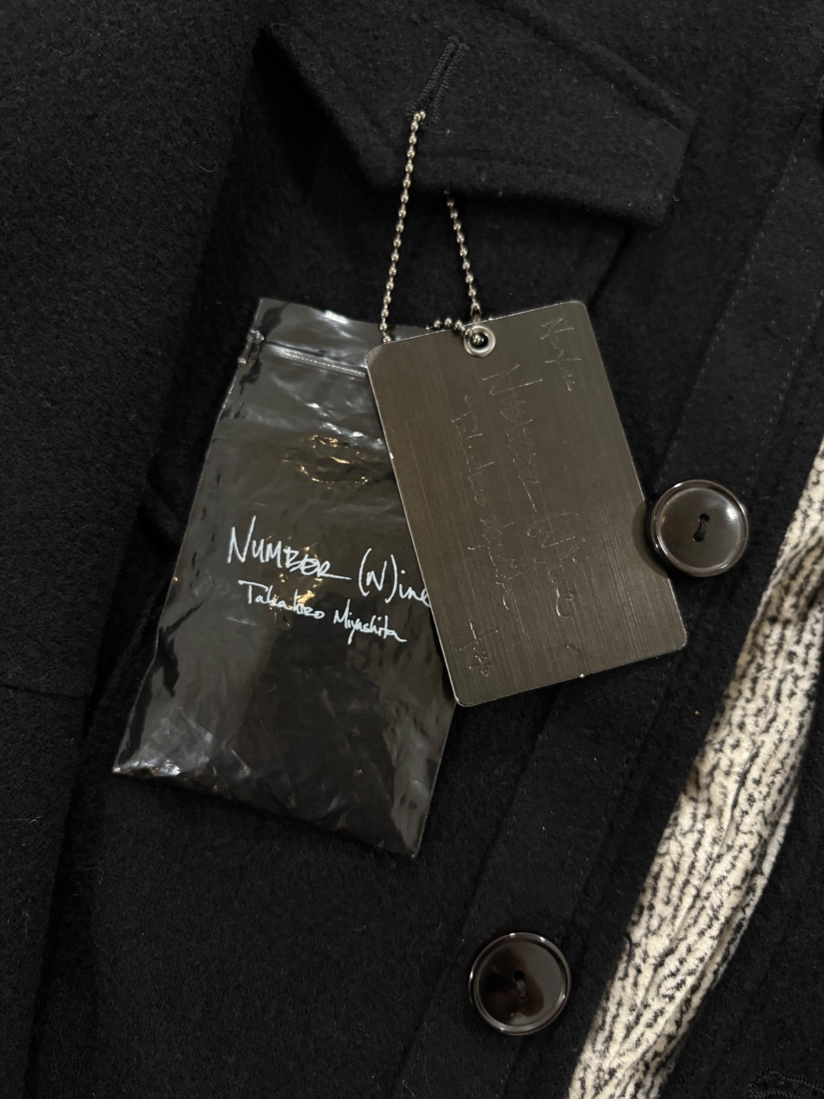 Number (N)ine AW07 "Love, God, Murder." Trench Coat {{ color }} {{ brand }} {{ archive }} {{ season }} {{ year }} {{ hedi slimane }}
