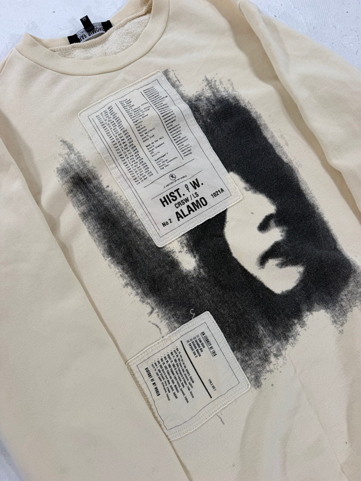 Raf Simons AW05 Alamo Crewneck