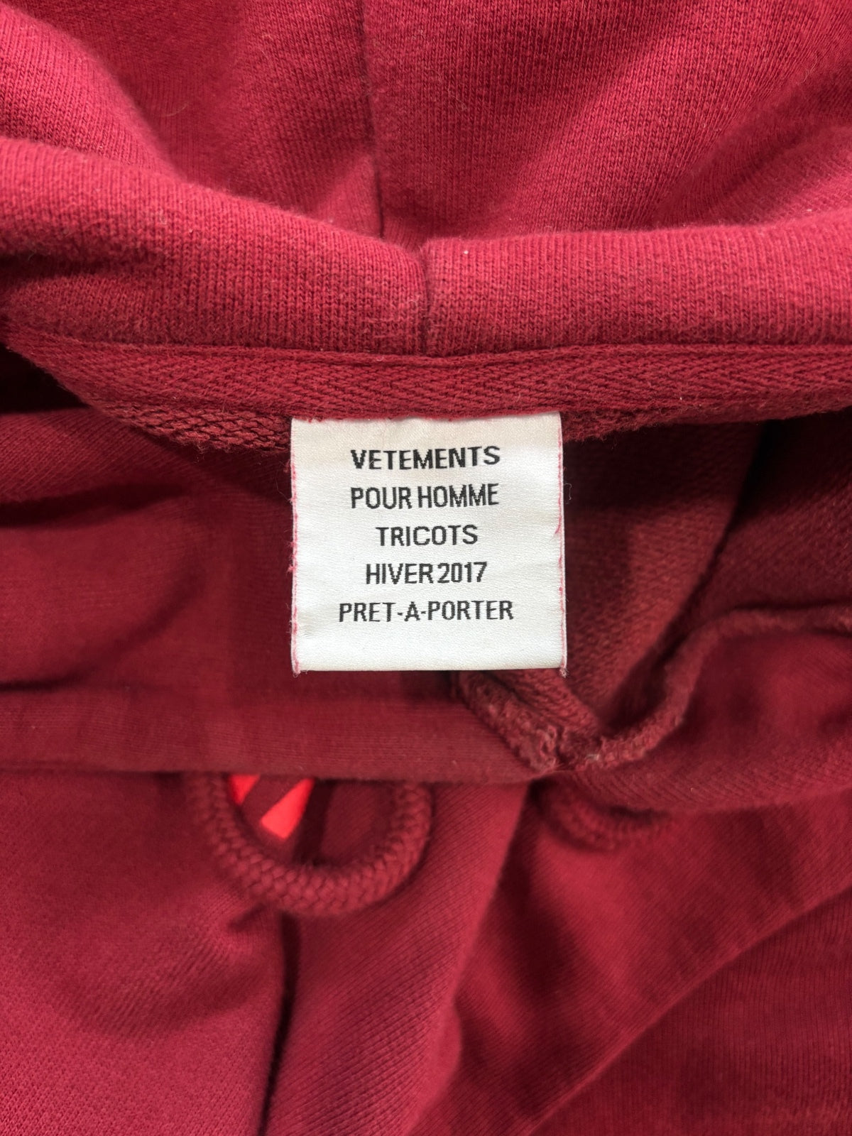 Vetements May The Bridges I Burn Light The Way Hoodie