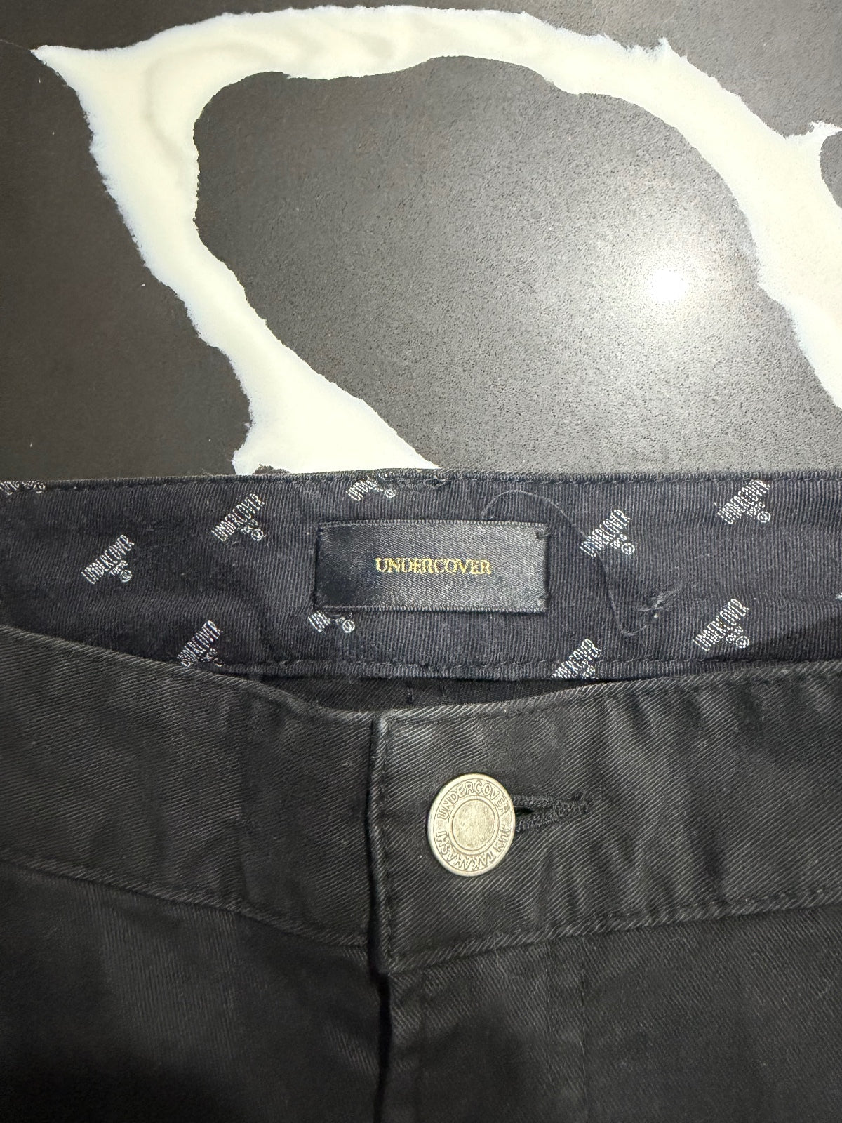 Undercover Distressed Denim {{ color }} {{ brand }} {{ archive }} {{ season }} {{ year }} {{ hedi slimane }}