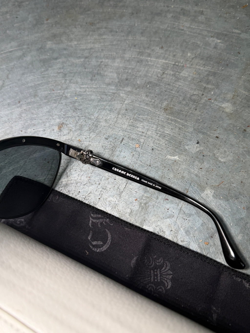 Chrome hearts ghoul girl glasses
