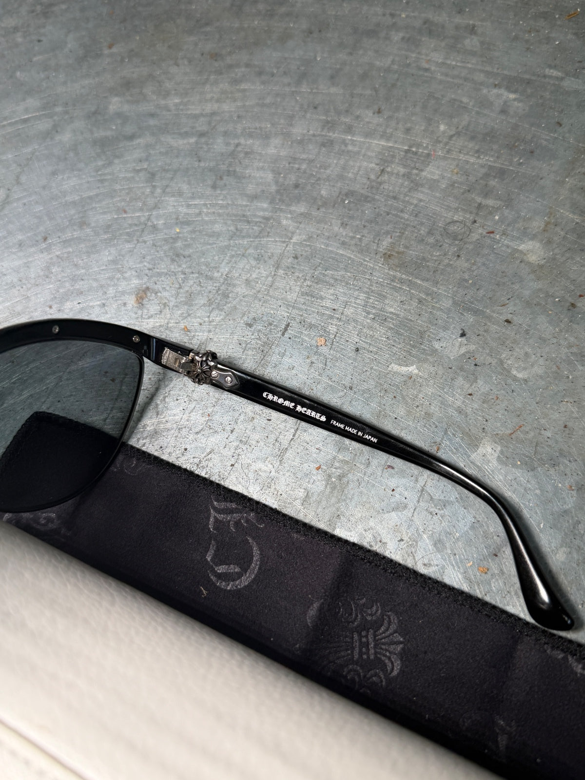 Chrome hearts ghoul girl glasses