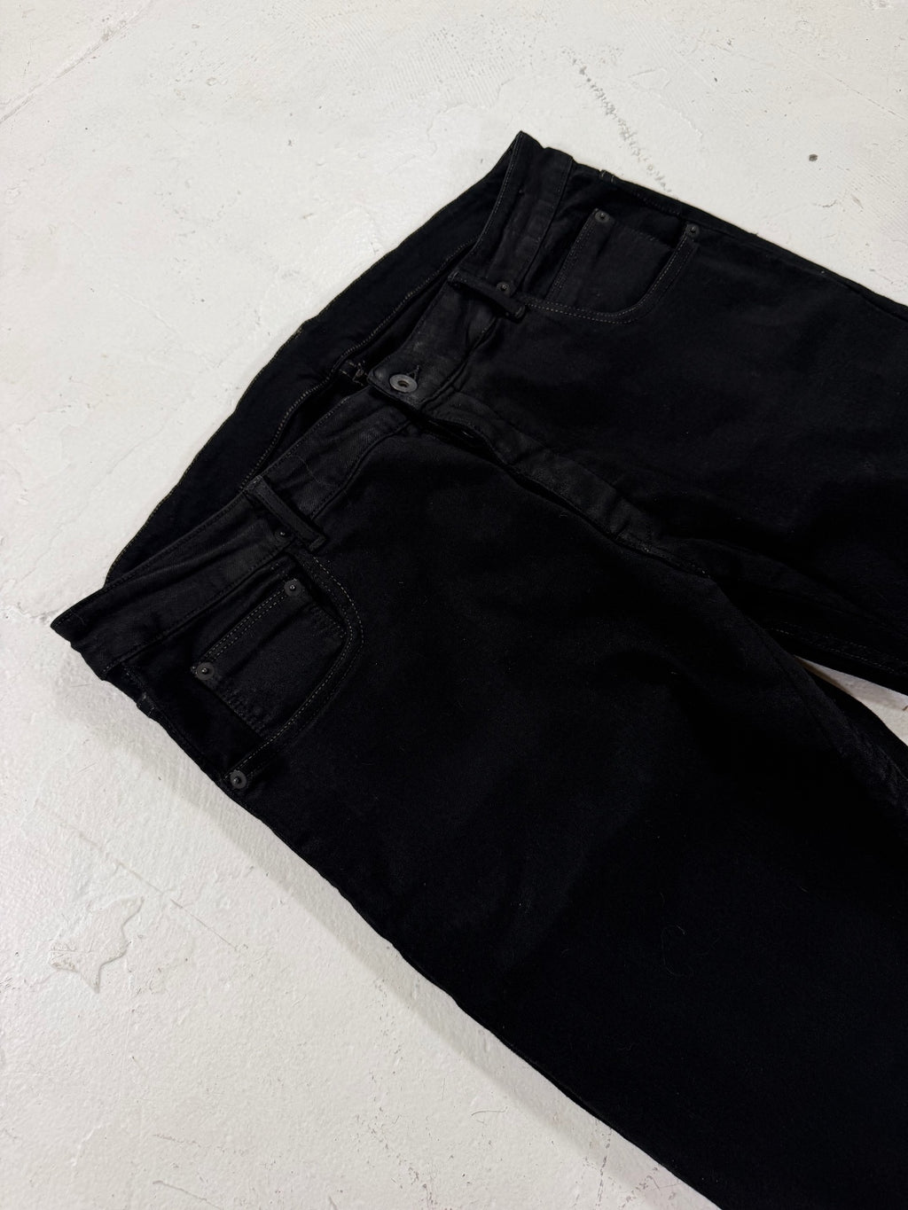 Rick Owens Waxed Detroit Cut Denim