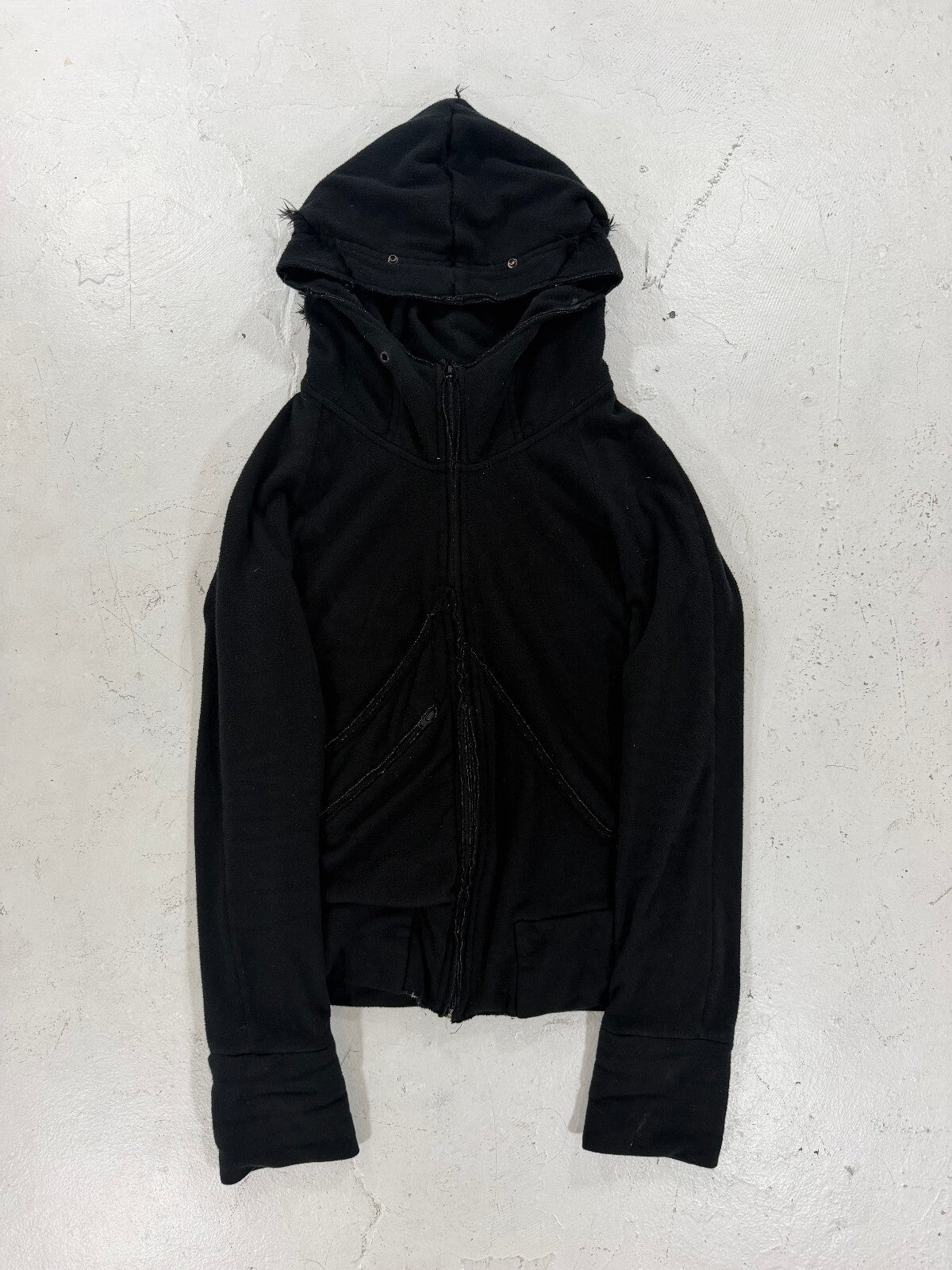 IfSixWasNine Fur Spine Zip Up