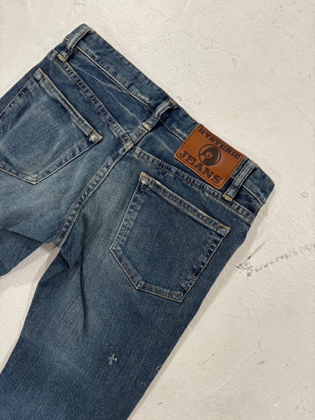 Hysteric Glamour Stiched Motif Blue Studden Denim {{ color }} {{ brand }} {{ archive }} {{ season }} {{ year }} {{ hedi slimane }}