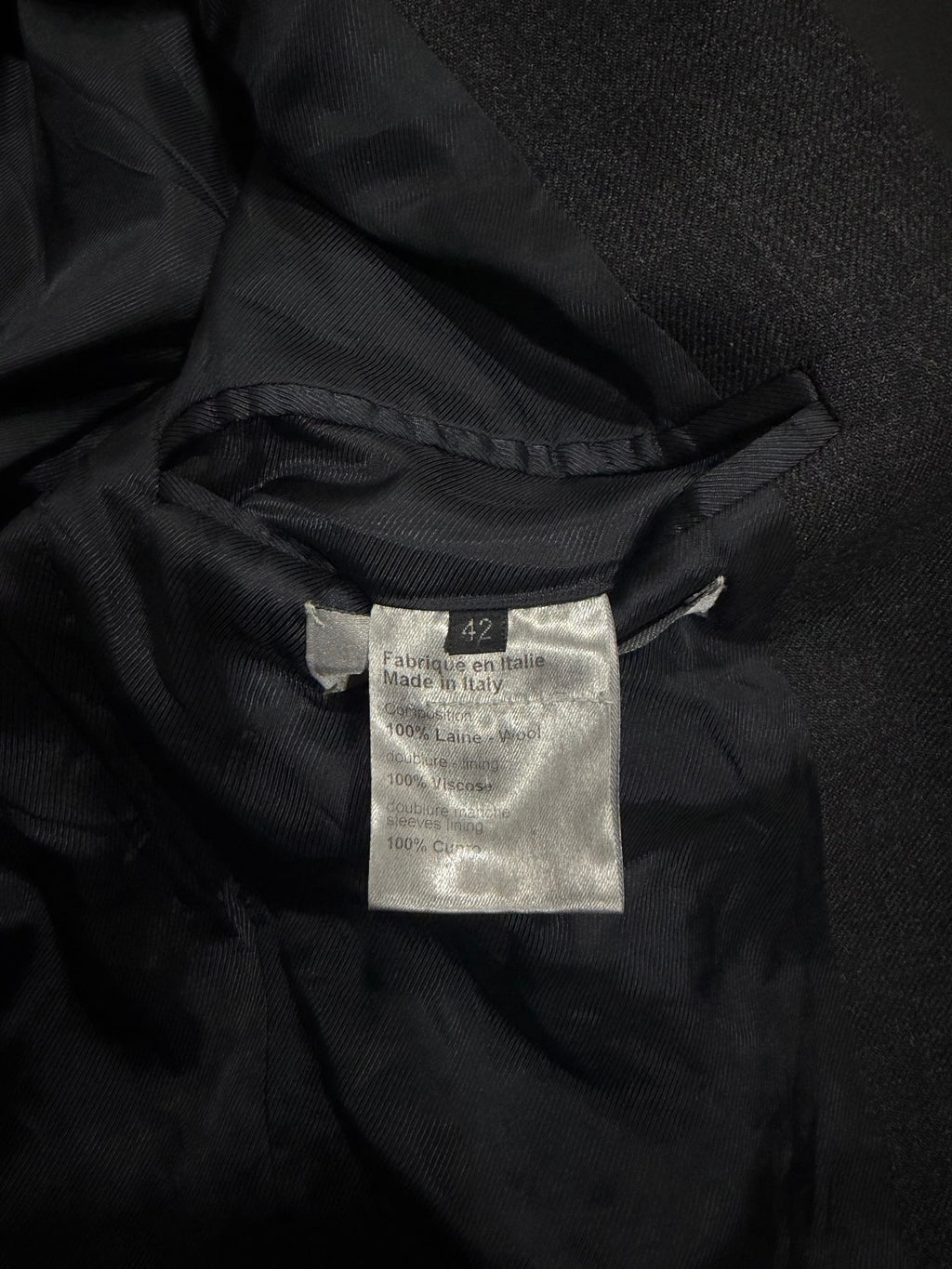 Dior Homme AW07 Zipper Blazer {{ color }} {{ brand }} {{ archive }} {{ season }} {{ year }} {{ hedi slimane }}