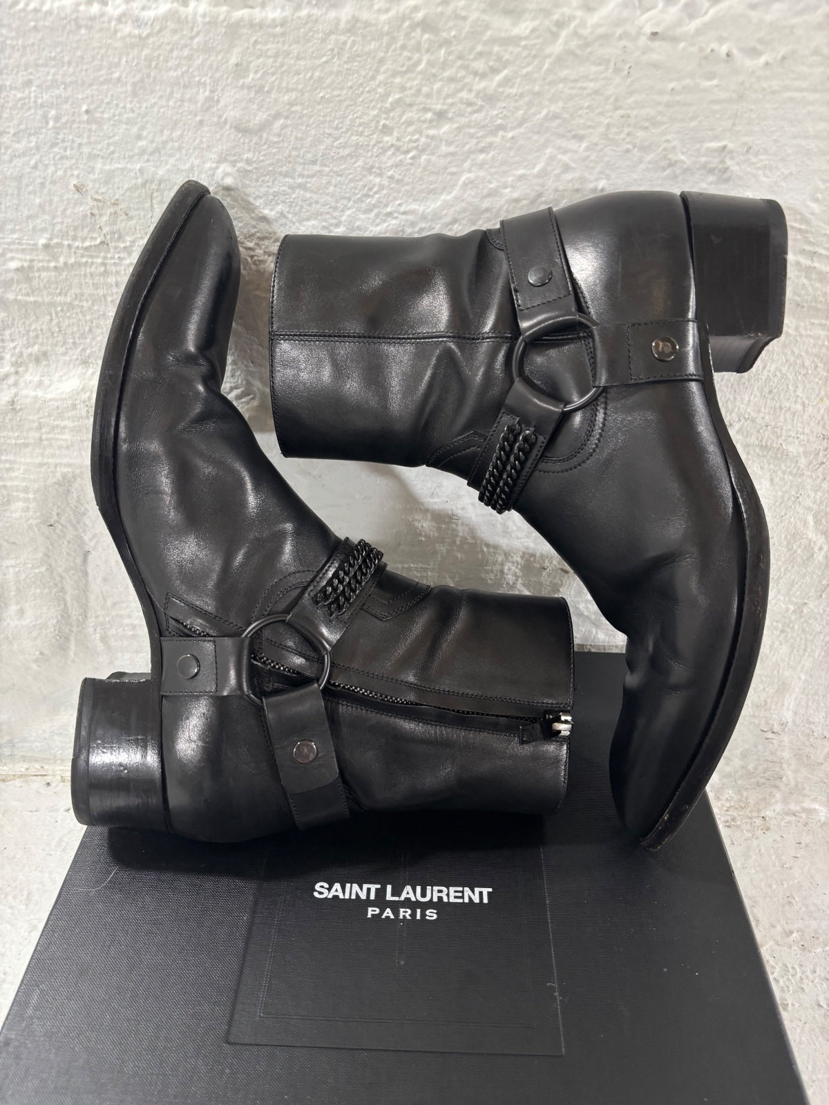 Saint Laurent FW16 Black chain Wyatts