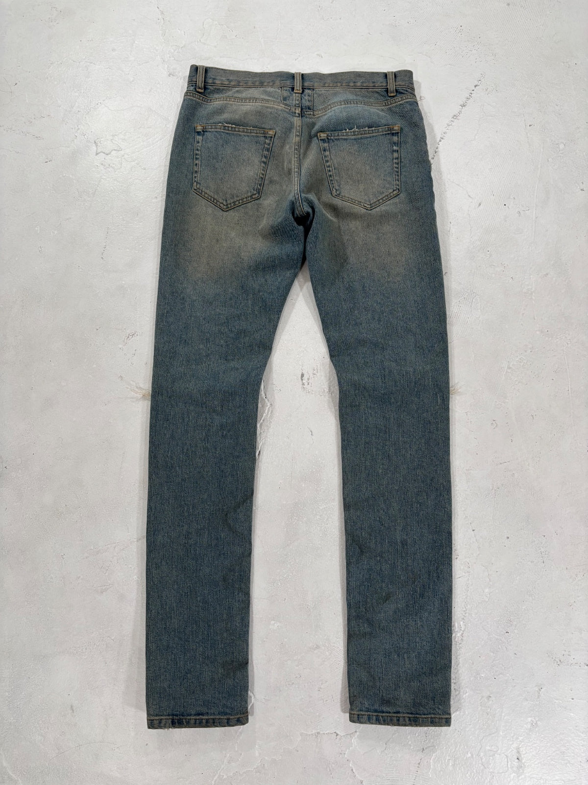 Saint Laurent Paris D02 Knife Cut Denim {{ color }} {{ brand }} {{ archive }} {{ season }} {{ year }} {{ hedi slimane }}