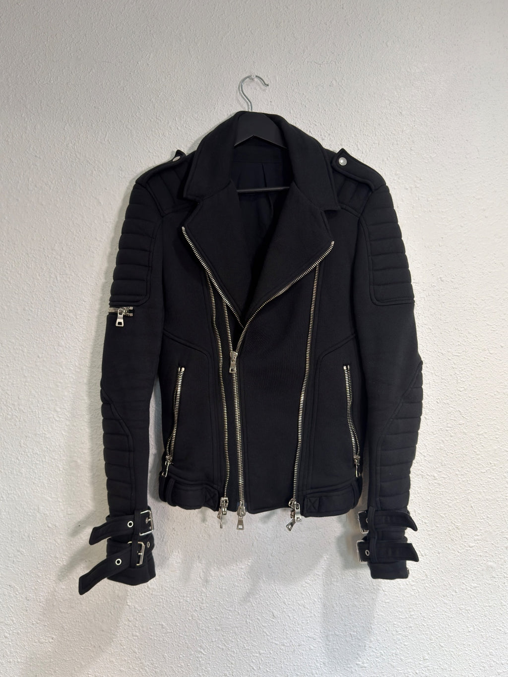 SS14 Balmain Biker Jacket {{ color }} {{ brand }} {{ archive }} {{ season }} {{ year }} {{ hedi slimane }}