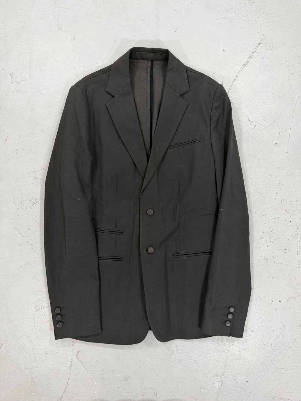 Raf By Raf Waxed Blazer