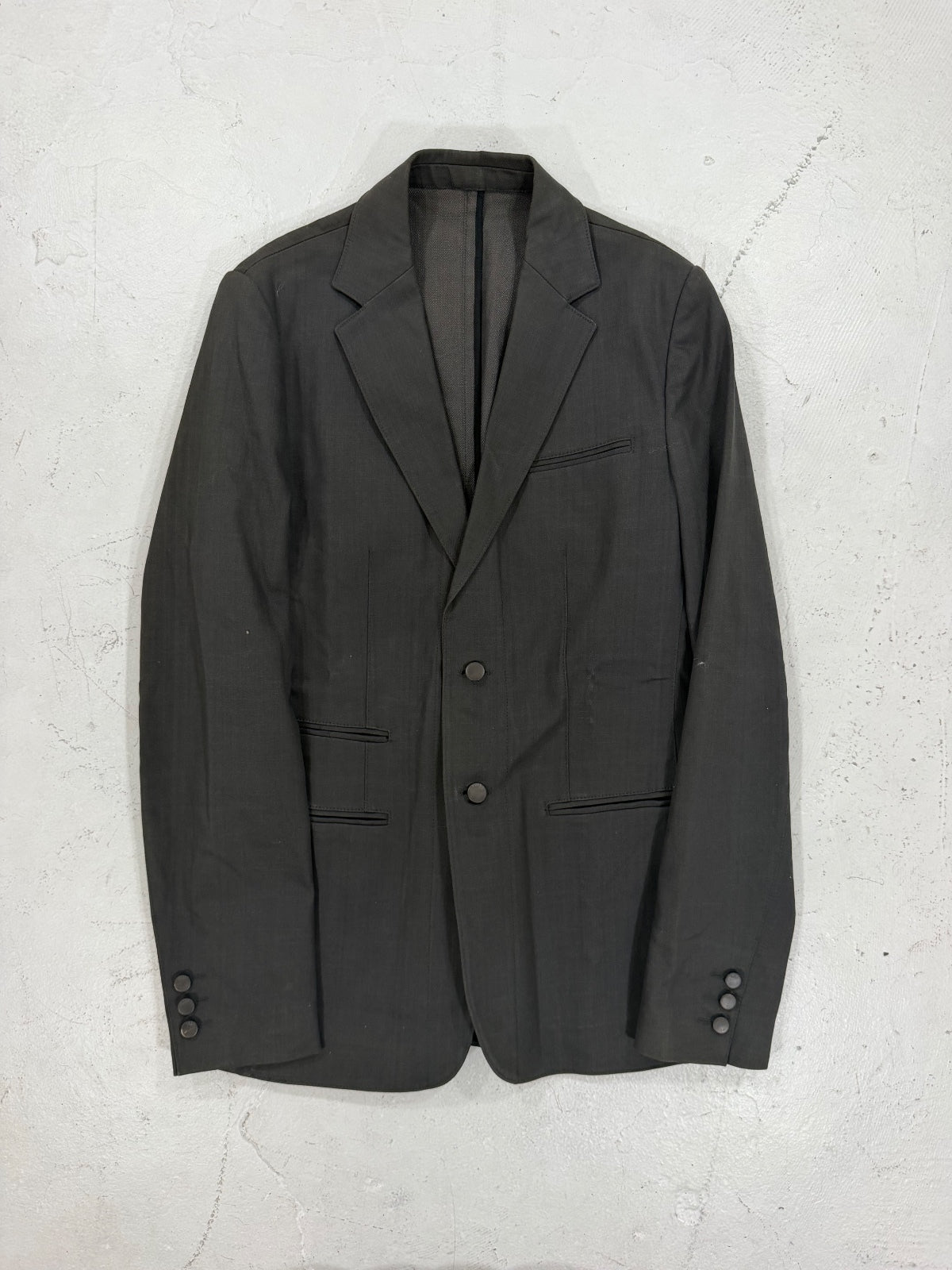 Raf By Raf Waxed Blazer