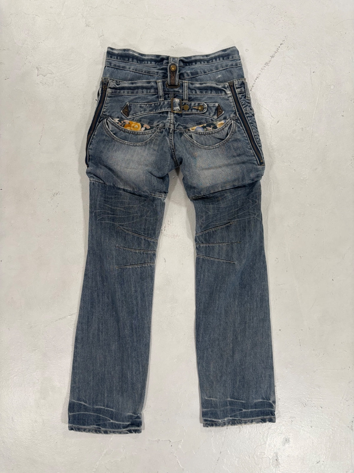 PPFM Double Waisted Denim {{ color }} {{ brand }} {{ archive }} {{ season }} {{ year }} {{ hedi slimane }}