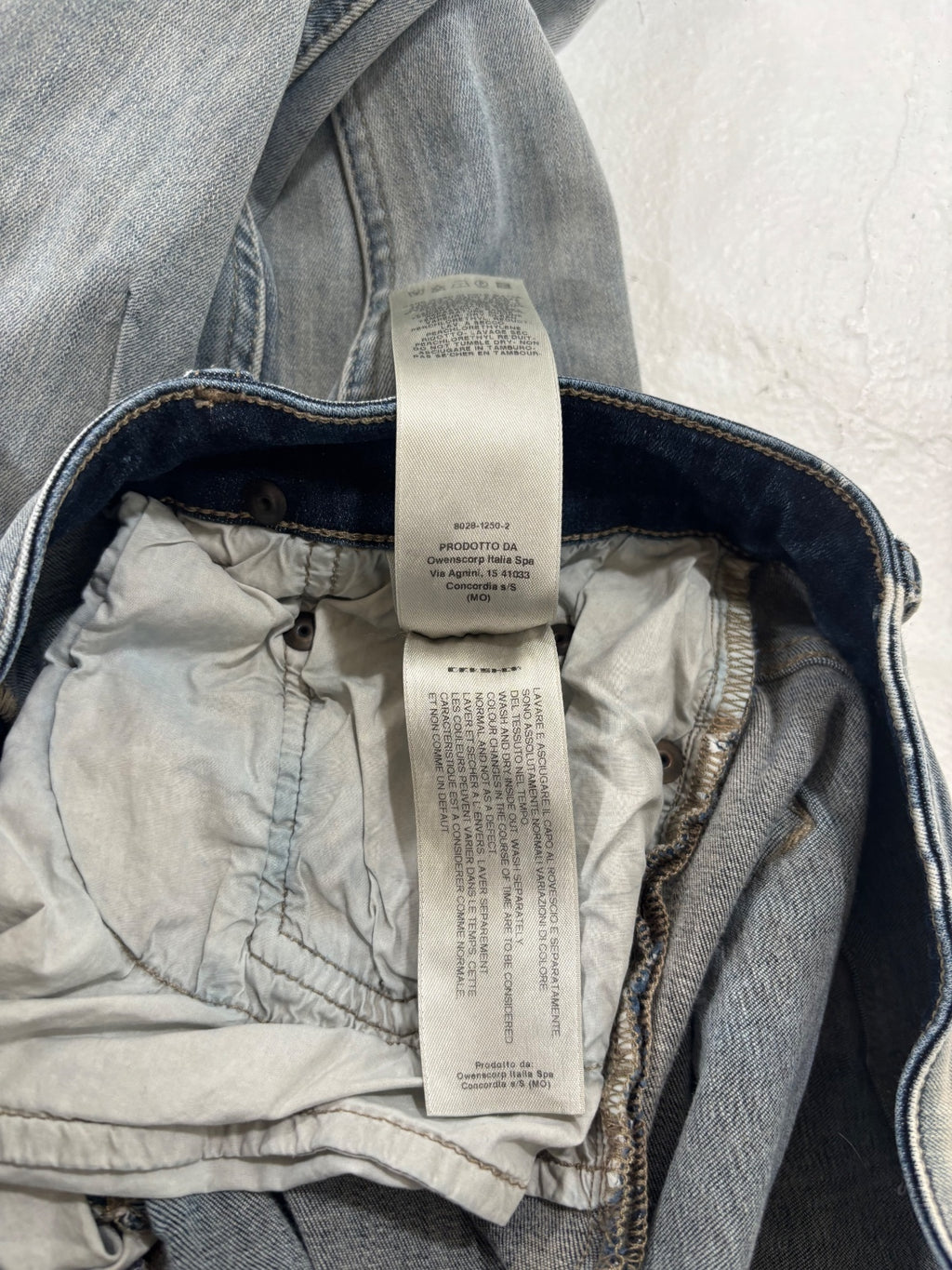 Rick Owens Hustler Blue Detroit Cuts {{ color }} {{ brand }} {{ archive }} {{ season }} {{ year }} {{ hedi slimane }}
