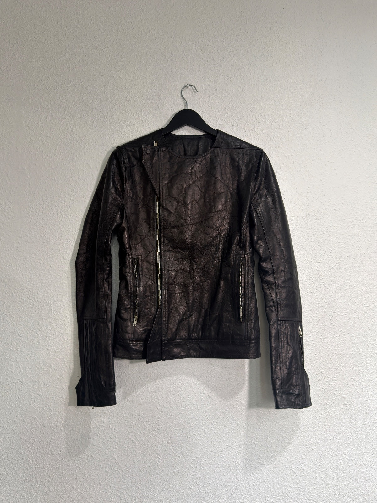Rick Owen ss14 “you hit me with a flower” deerskin jacket