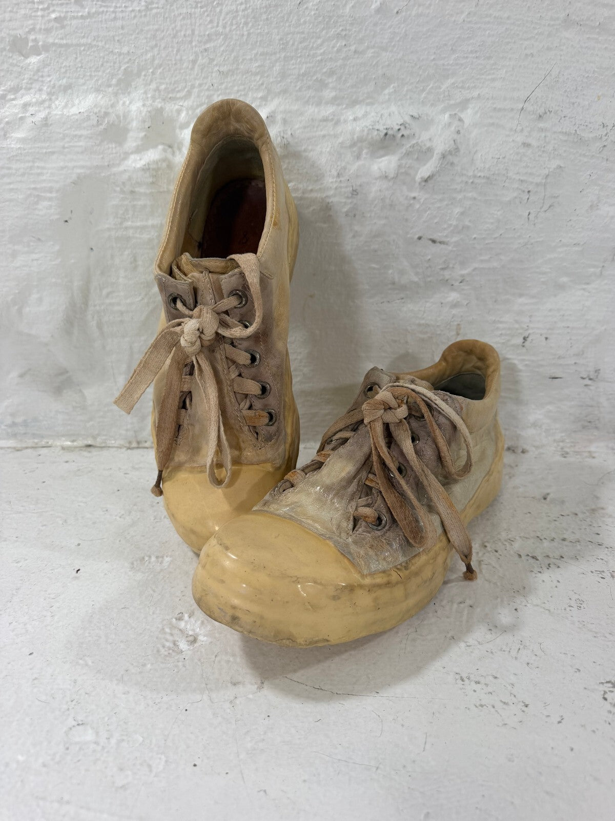 C.C.P. Kangaroo Leather Drip Sneakers