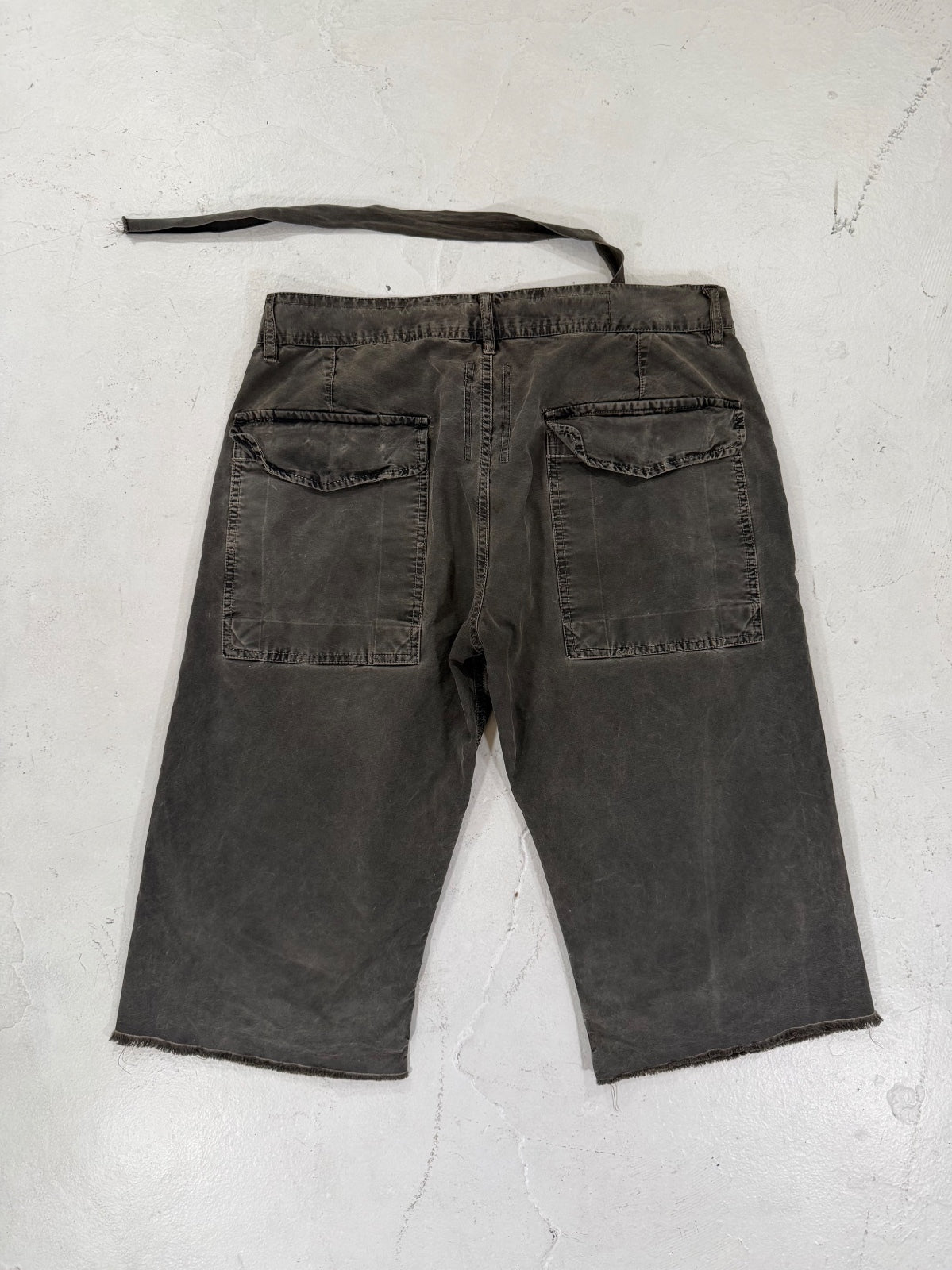 Rick Owens O&M Dark Dust Shorts {{ color }} {{ brand }} {{ archive }} {{ season }} {{ year }} {{ hedi slimane }}