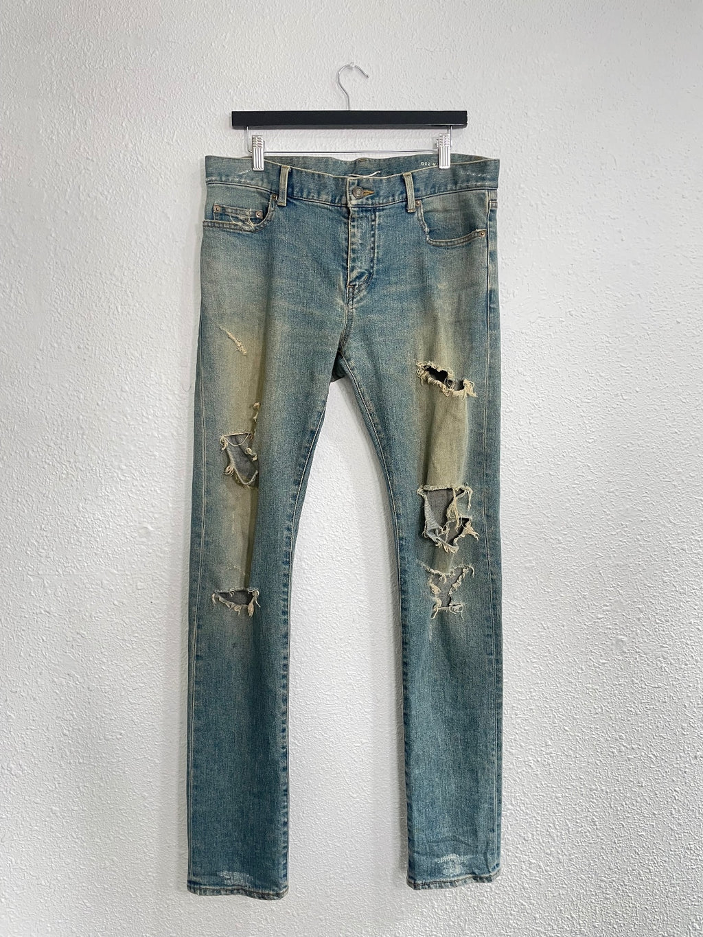 Saint Laurent Paris 2015 DO2 Crash Denim
