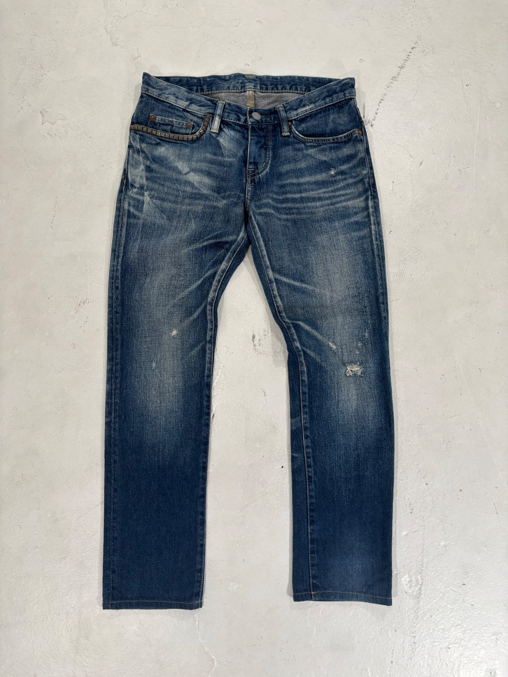 Hysteric Glamour Studded Light Blue Denim {{ color }} {{ brand }} {{ archive }} {{ season }} {{ year }} {{ hedi slimane }}