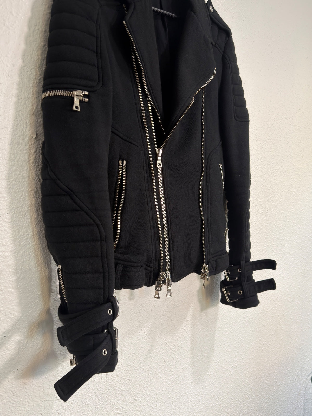 SS14 Balmain Biker Jacket {{ color }} {{ brand }} {{ archive }} {{ season }} {{ year }} {{ hedi slimane }}
