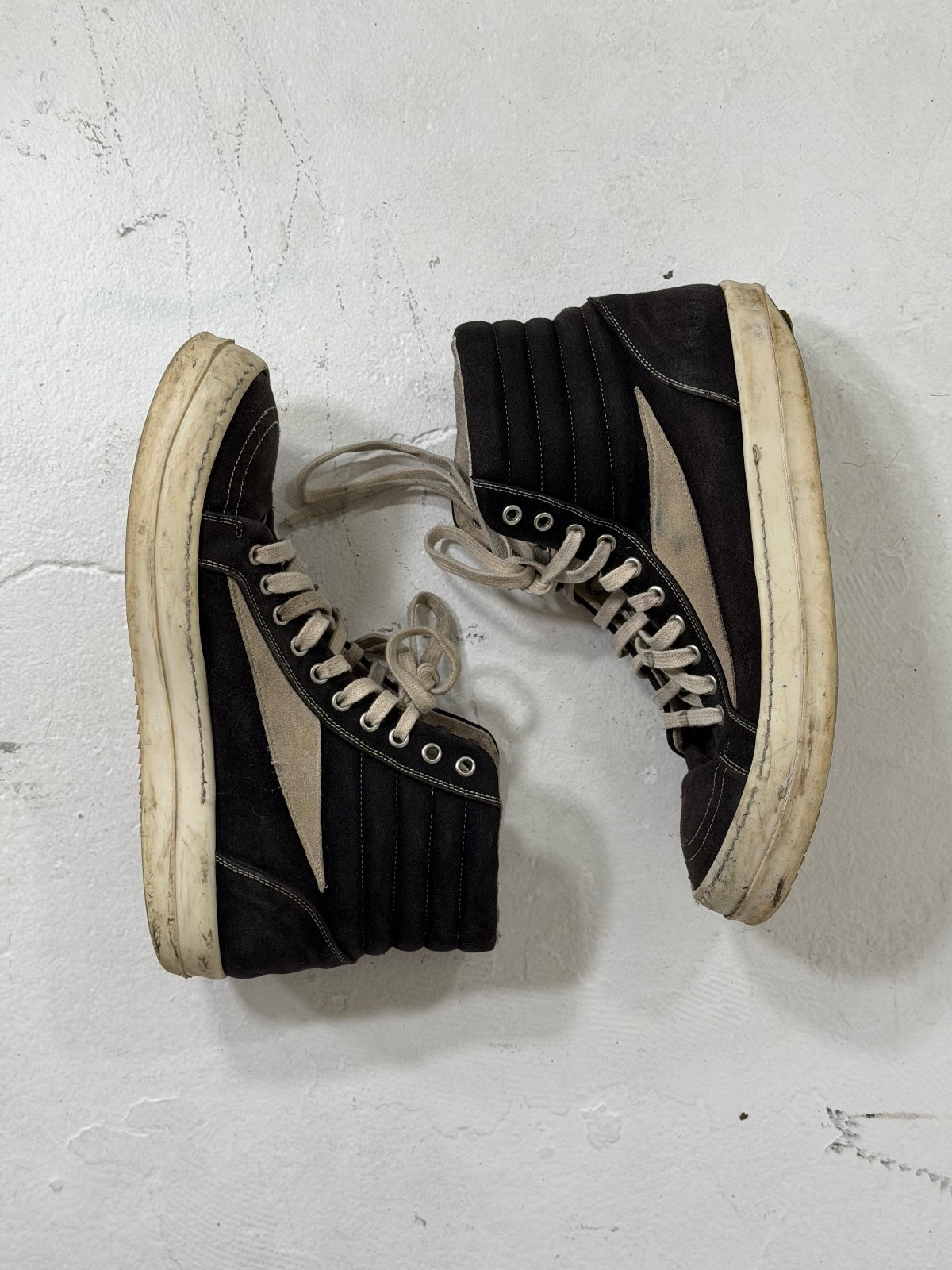 Rick Owens Brown Vans {{ color }} {{ brand }} {{ archive }} {{ season }} {{ year }} {{ hedi slimane }}