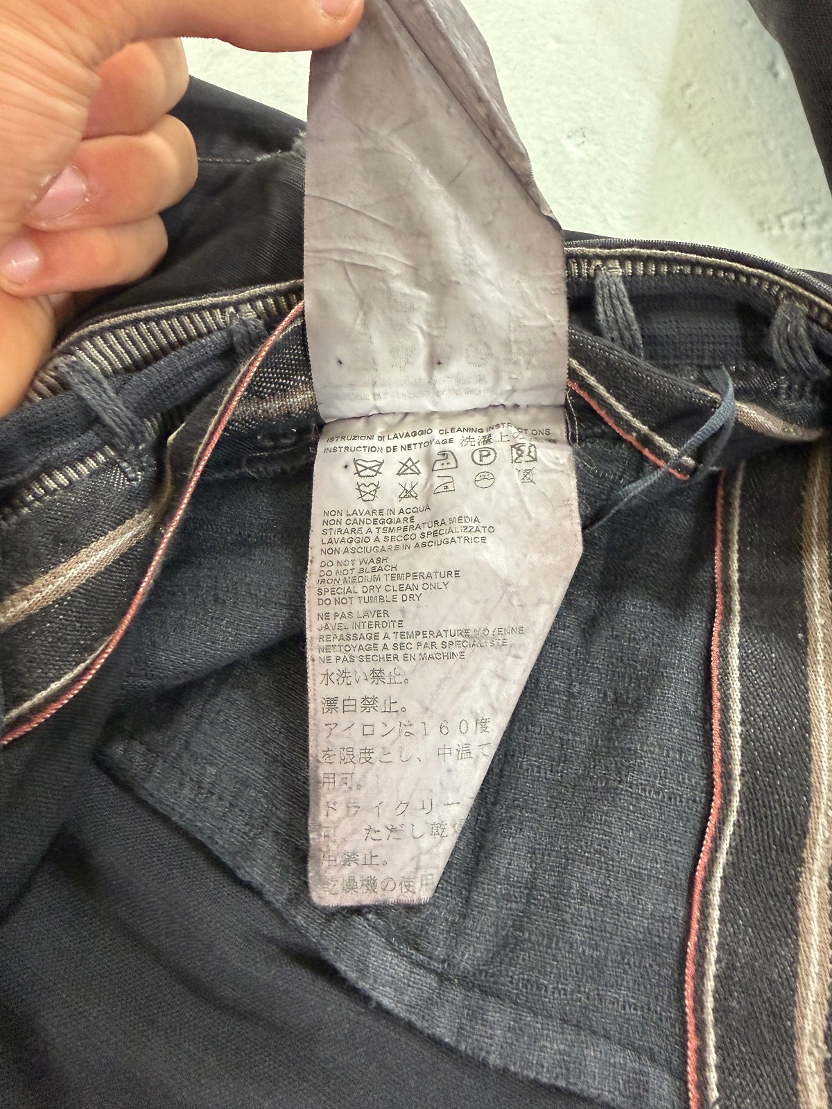 Christian Carol Poell Asymmetrical Dress Pants