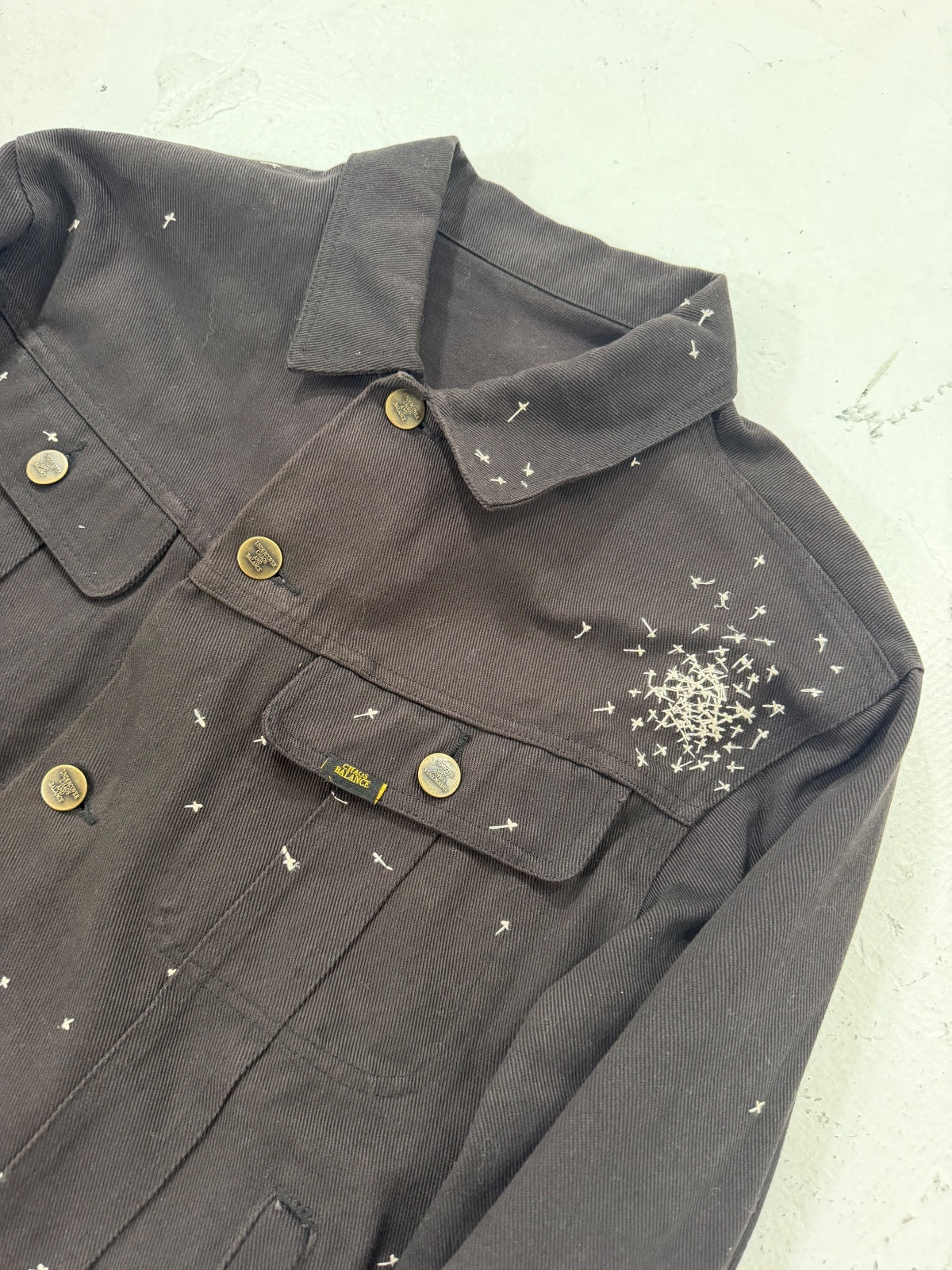 Undercover Cell Division Denim Jacket {{ color }} {{ brand }} {{ archive }} {{ season }} {{ year }} {{ hedi slimane }}