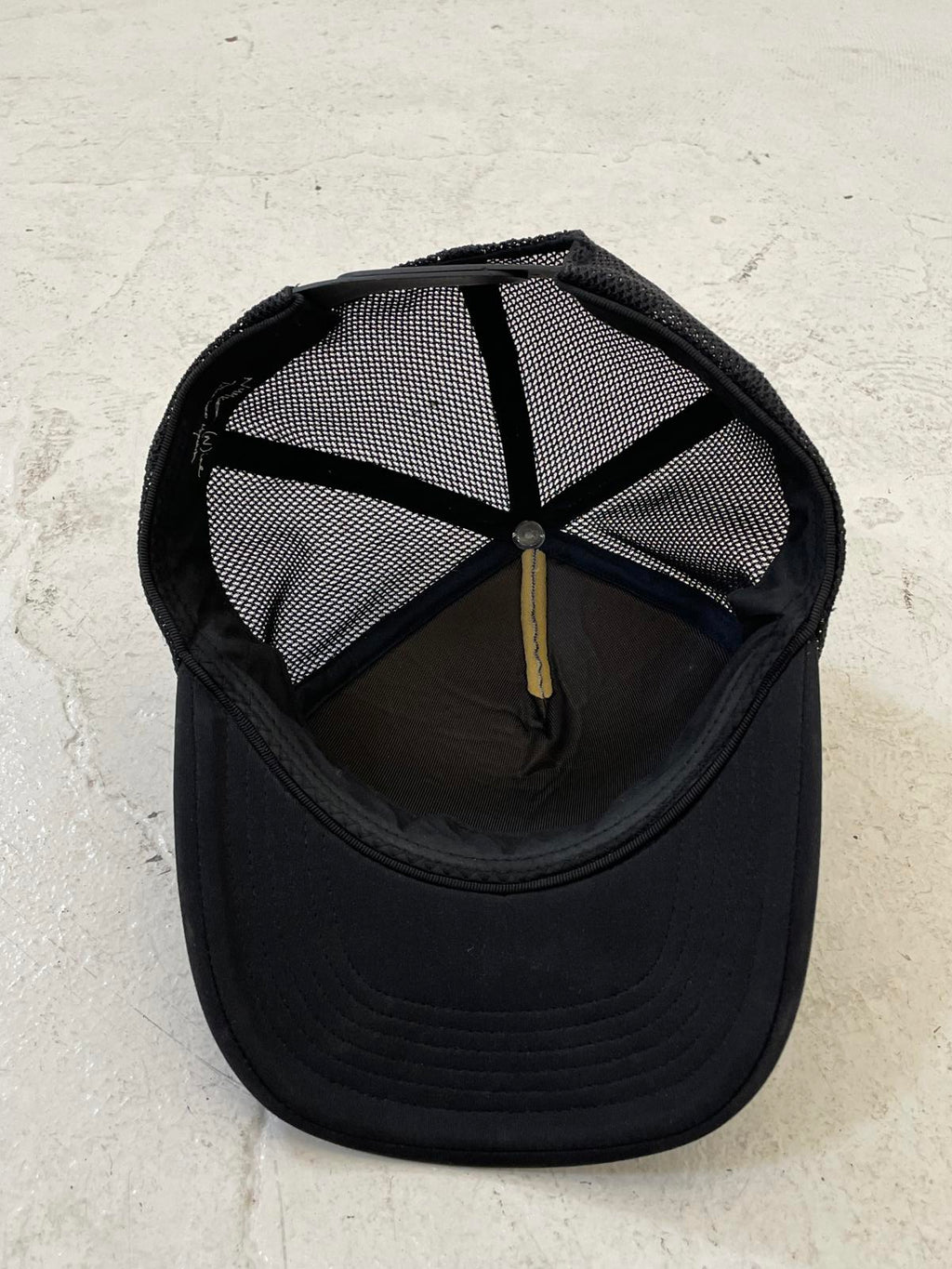 Number (N)ine Aw04 black tribal trucker hat