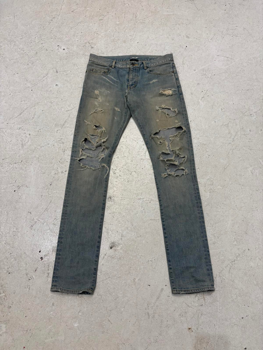 Saint Laurent Paris Crash Jeans