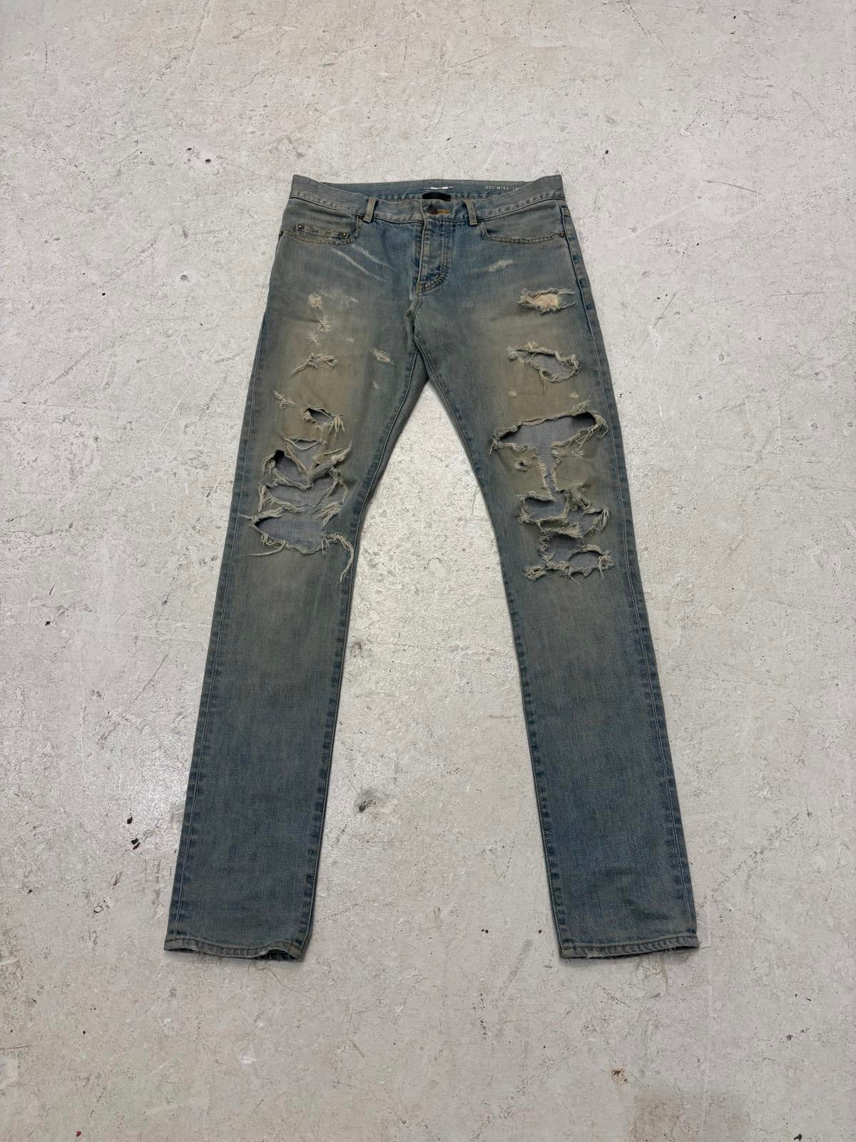 Saint Laurent Paris Crash Jeans