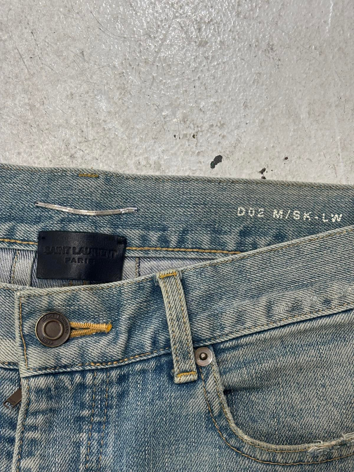 Saint Laurent Paris Crash Jeans