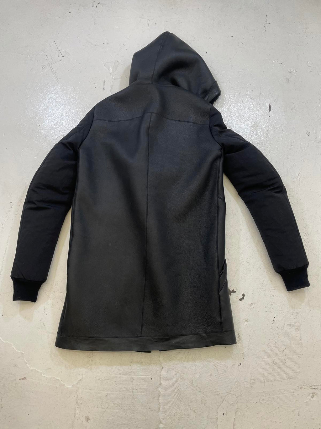 Rick Owens Leather Trenchcoat